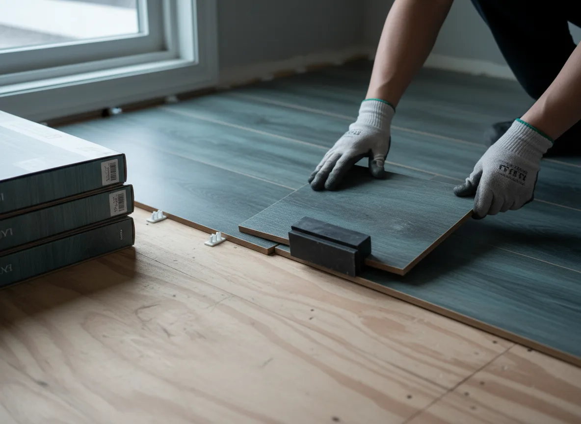 Luxury Vinyl Plank Installation company in Mellette, SD